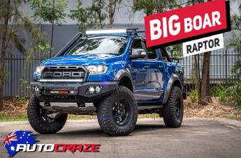 FORD RANGER RAPTOR SHOK MATTE BLACK
